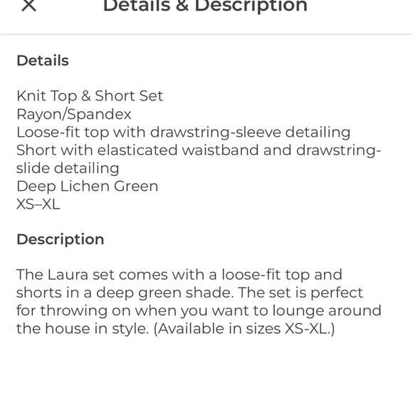 Adore Me PJ Set - Picture 5 of 5